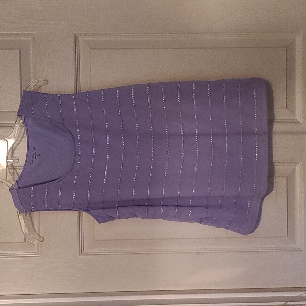 Women's Small Coldwater Creek Scoop Neck Tank Top